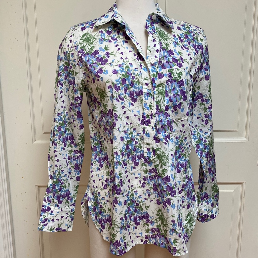 New J crew classic fit cotton pop over